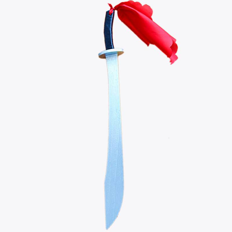 Film and television stage props, wooden sword and wooden knife school martial arts training children's toys, wooden knife knife knights, knights, kendo