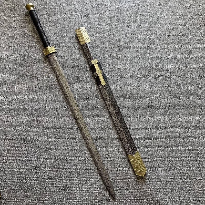 Chinese Han Sword Wood Bamboo Sword Performance Performance Pruder Samurai Blade Living Kiming Knife Tang Hengdao Rivers and Lakes Hanfu