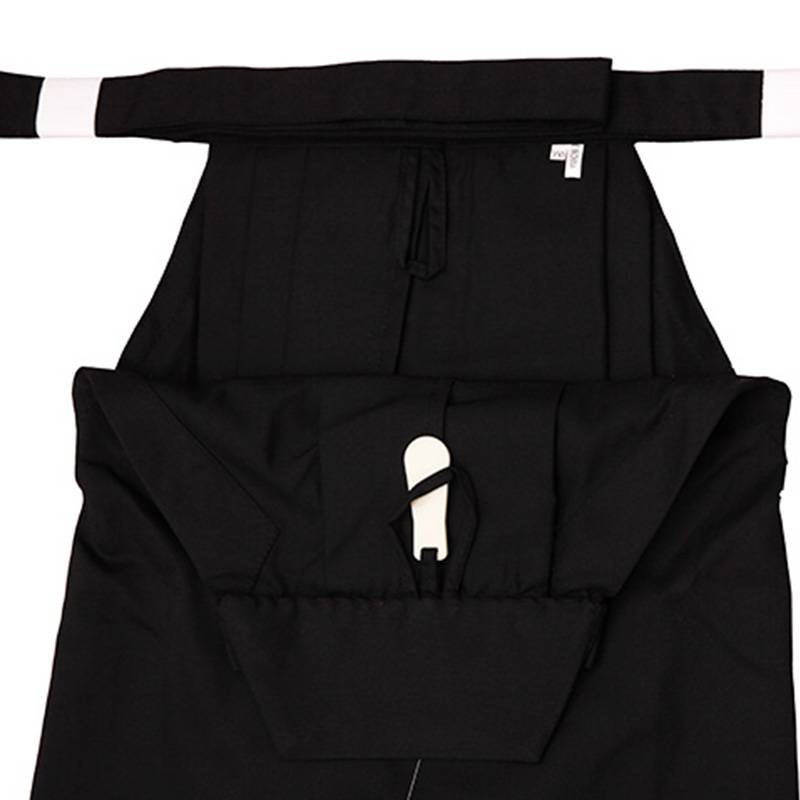 Men and Women's Taoism Taoism Pure Cotton Black Novice Kendo Training Competition Kendo Adult Children Children's Mask Skirt Kendo