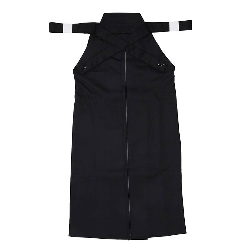 Men and Women's Taoism Taoism Pure Cotton Black Novice Kendo Training Competition Kendo Adult Children Children's Mask Skirt Kendo