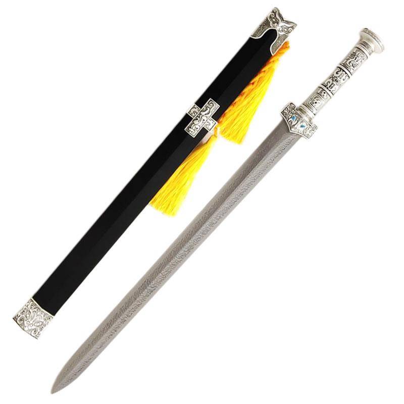 Quanlongquan City Rust Steel Sword Town House House Gold is not a solid Qinglong Kendo Mid -length swing in KZK parts