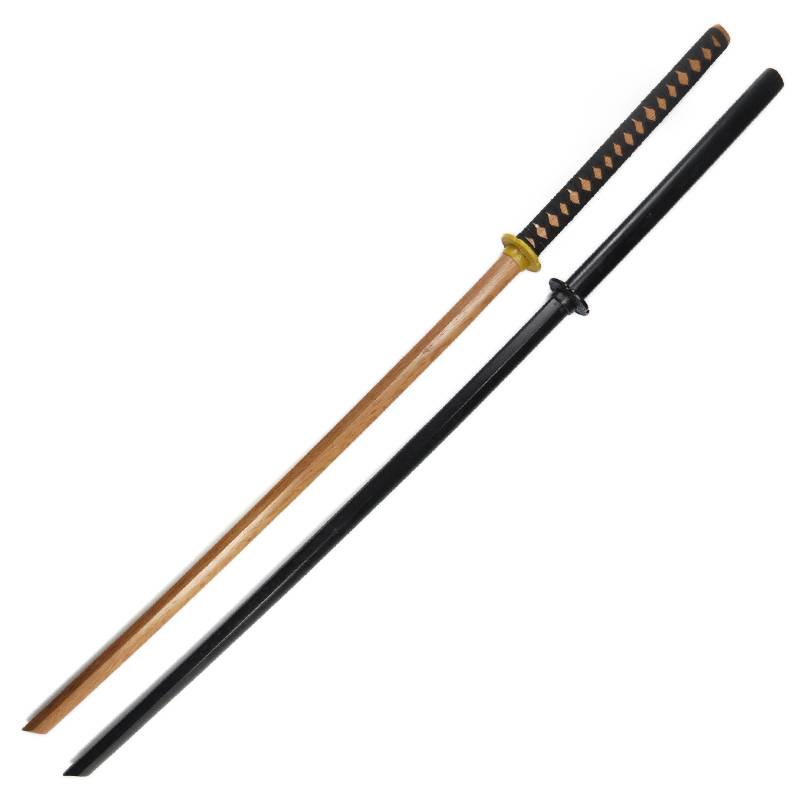 1.4 meters of seedling sword, Kendo Kuhe Road Sword Martial Arts Practice Training Special Wooden Sword COS Anime Performance Performance