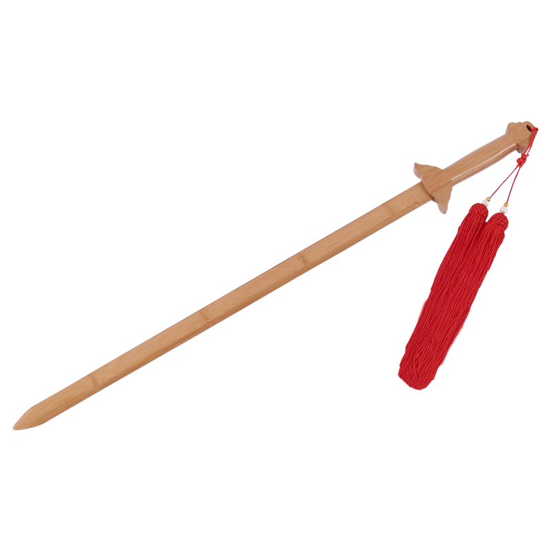 Men's Women Martial Arts Swordsmanship Training Bamboo and Taiji Sword Fitness Morning Exercise Performance Children Practice Tai Chi Knife