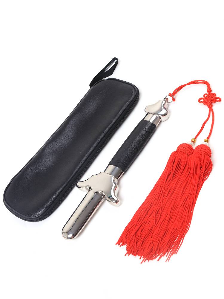 Stainless Steel Taiji Sword Extension Sword Morning Exercise Performing Fitness Men and Women's shrinking martial arts folding sword prop sword