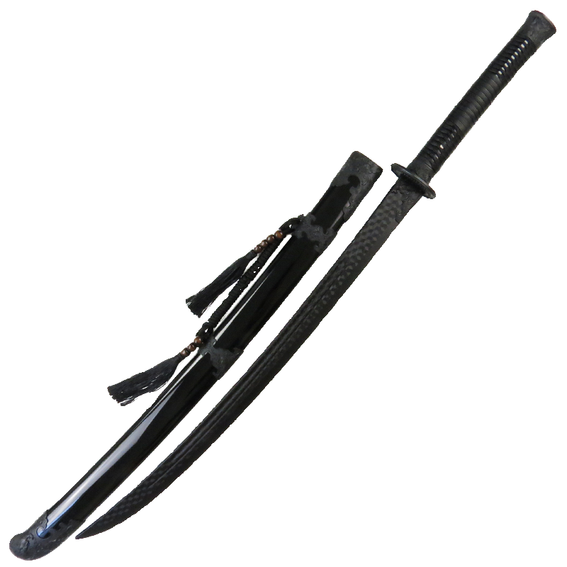 Cold Steel Han Sword Plastic Knife High -intensity Sword Tang Hengdao Embroidered Spring Knife Samurai Polypropylene Different Blade