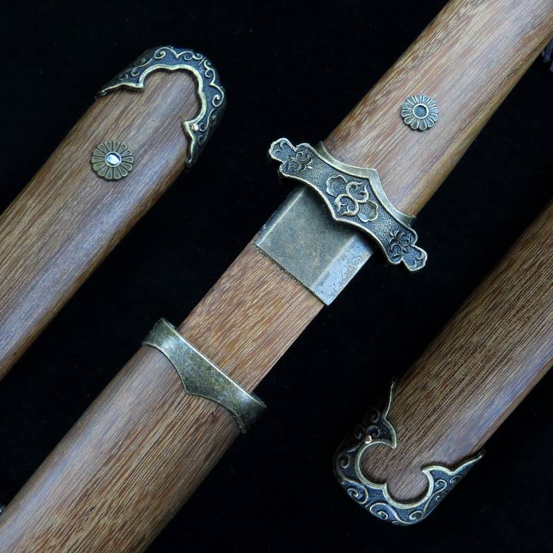 Tang Hengdao Wooden Gufeng Samurai Blade Jun Dao Dao Dao Duke Daping Sword Practice Bamboo Knife Rubble Litto Collection Swing