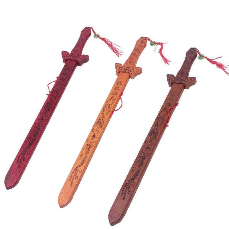 A coloured sword
