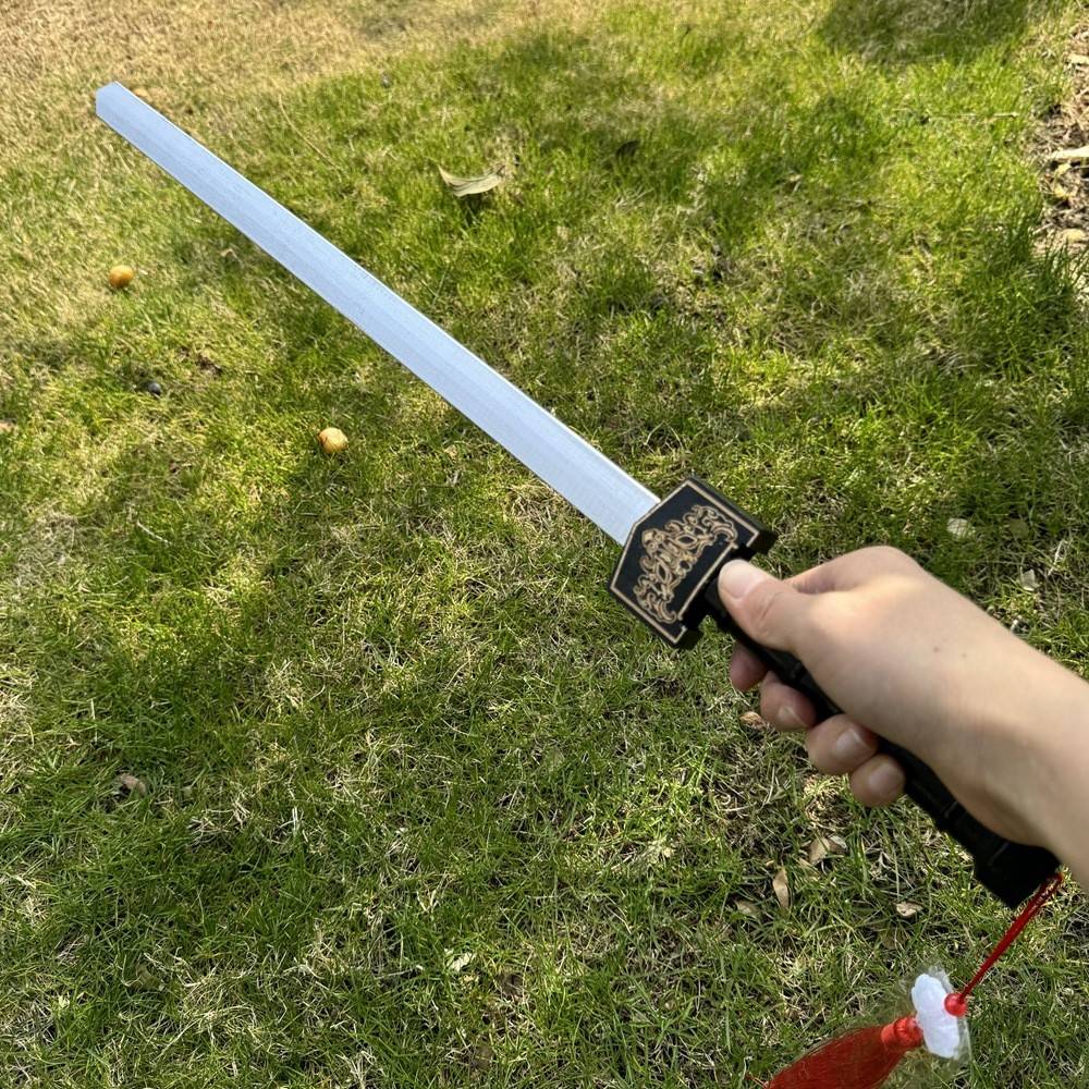63 centimeters of Han King Sword Wooden Quality Tibetan Sword Sword Children's Sword toy COS Performance Private Wood Sword Ancient Wood Sword