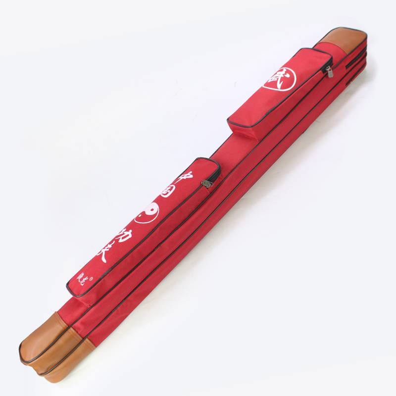pu leather double red