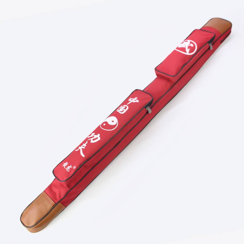 pu leather single red