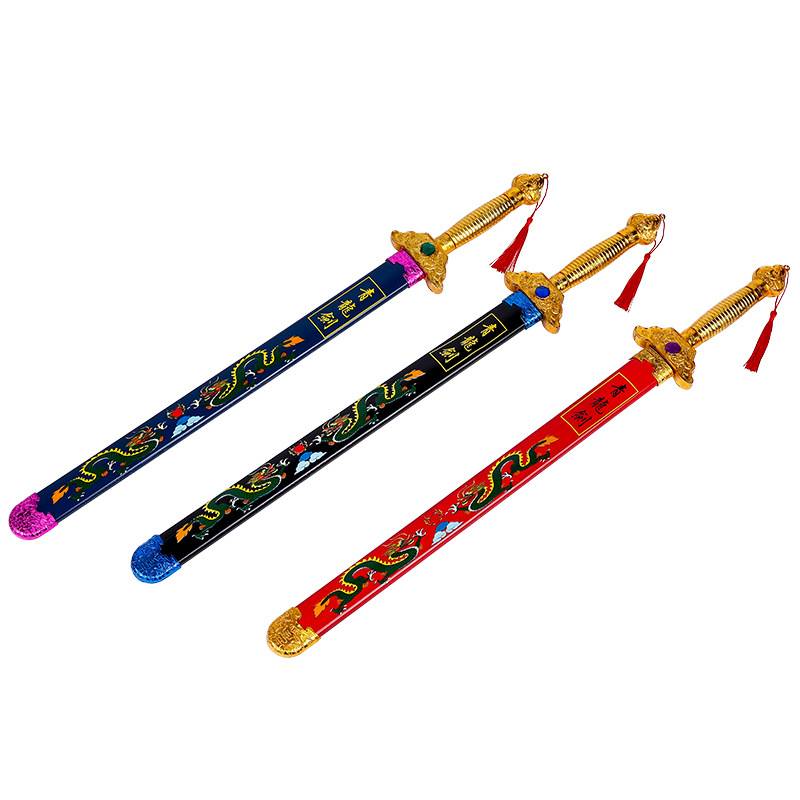 Scenic area toy wooden sword sword, green dragon sword boys swordsmanship, bamboo sword sword sword sword, kendo practice knife stage prop