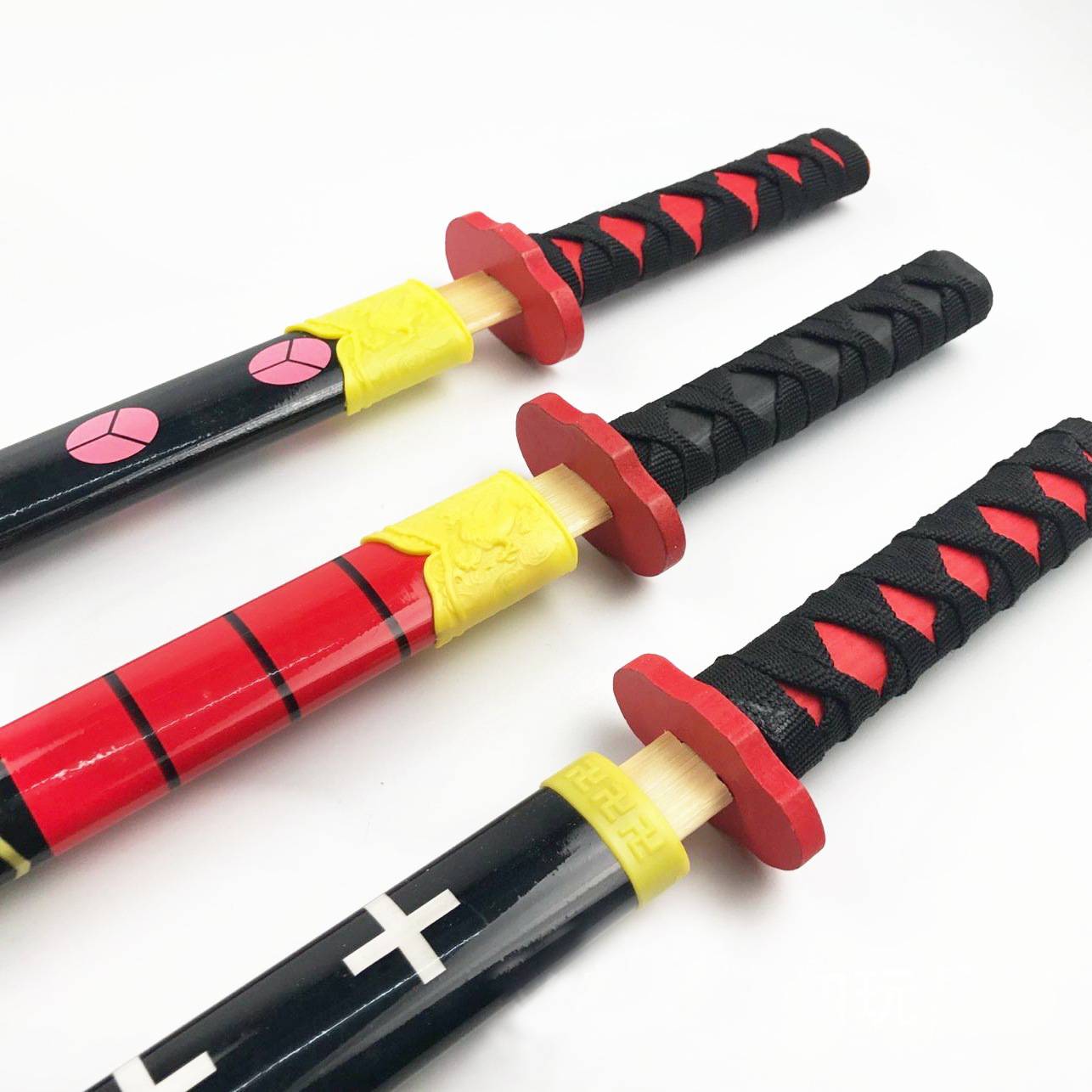 Japanese Samurai Blade Short Blade Wooden Bamboo Sword Bringing Splas Sheath Children's Toys Wooden Sword Boy Boy Weapon COS Anime