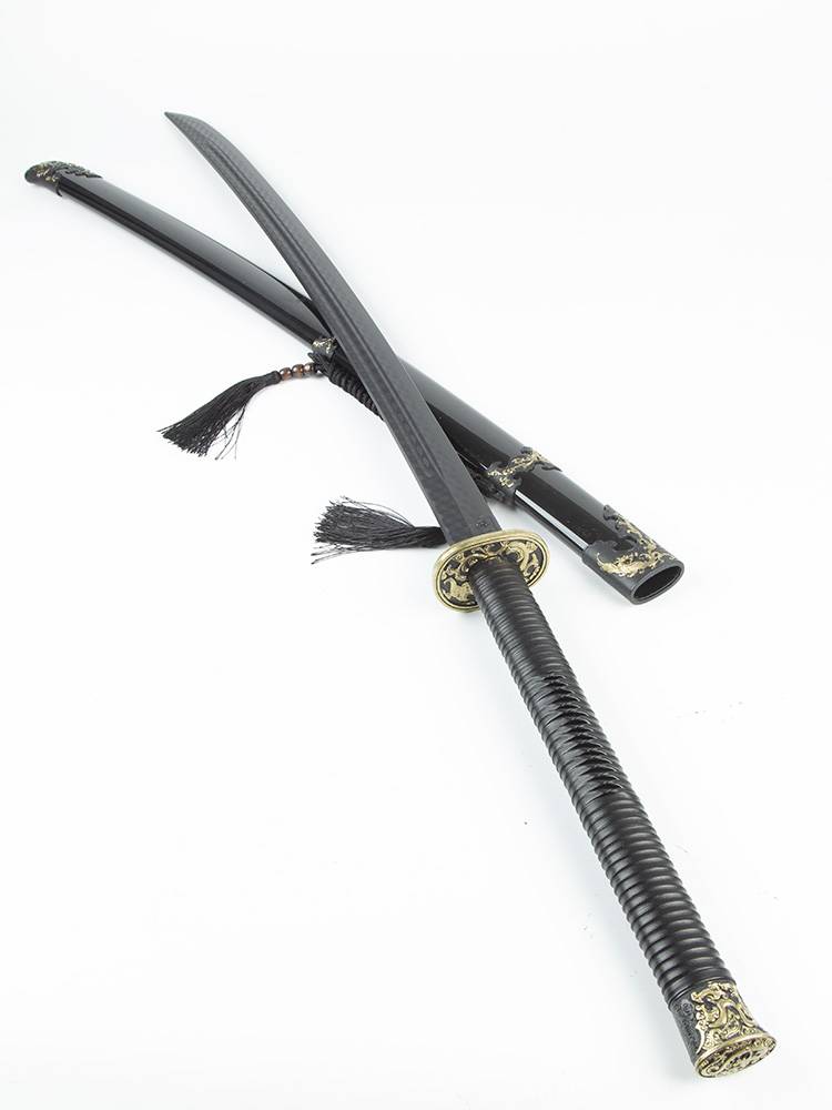 1.4 meters of seedling knife practice knife high -strength training plastic steel two -hand Kendo Chinese martial arts Taidao plastic without opening