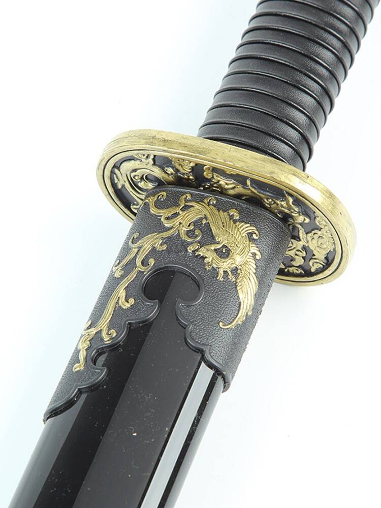 1.4 meters of seedling knife practice knife high -strength training plastic steel two -hand Kendo Chinese martial arts Taidao plastic without opening