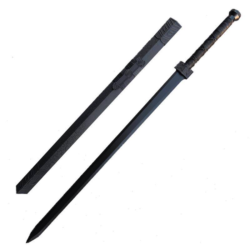 Wooden sword sword sword sword sword sword -knife wooden sheath Tang Hengdao Performance Performance Performing Sword Sword Mobs, Children's Toys