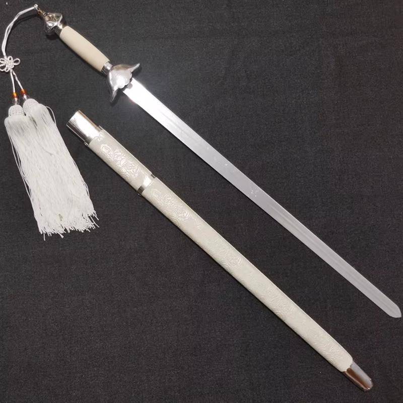 Tai Chi Sword Martial Arts Performance Sword Dance byzz9dq in Soft Kendo Morning Morning Morning Adult Children's Soft Ling Sword Costume Ancient Treasure