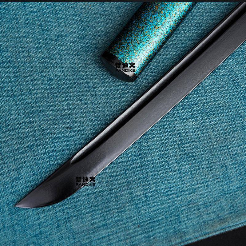 2024 New Tree House Kendo Samurai Blade Wood Plastic Skin Tibetan Disposal Performance Proper Steel fat rubber knife