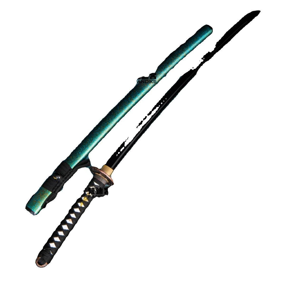 2024 New Tree House Kendo Samurai Blade Wood Plastic Skin Tibetan Disposal Performance Proper Steel fat rubber knife
