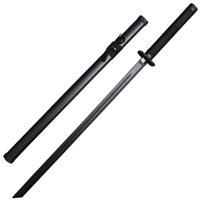 Bamboo Samurai Blade Tang Hengdao Montermal Wood Sword Tibetan Housing History Daping Sword House Hanging Martial Arts Practice Bamboo Sword and Wood Sword