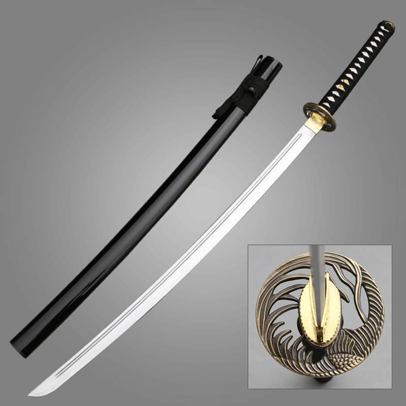 Wooden Sword Job Blade Martial Arts Martial Arts Training with Sheaths Harry Bamboo Sword and Sword toy Sword Prop