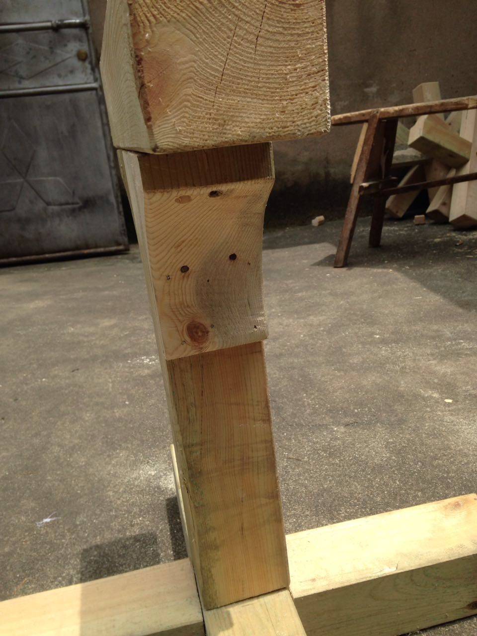New product special trial cutting Taiwan three -hole installation trial cutting Taiwan outdoor anti -corrosion wood Kendo practice split knife