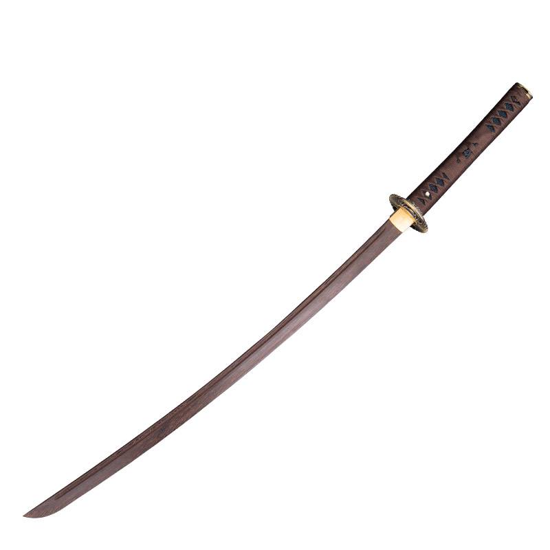 Wooden knife with sheath practice Japanese -style kendo Taidao Jieqi Knife long samurai sword knife simulatory ornament gift