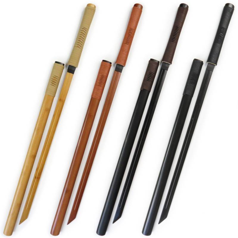 Liuyun cutting Tang Hengdao Wooden Sword Kendo Judao Road practice sword swords, children's toys with sheath bamboo sword sword sword