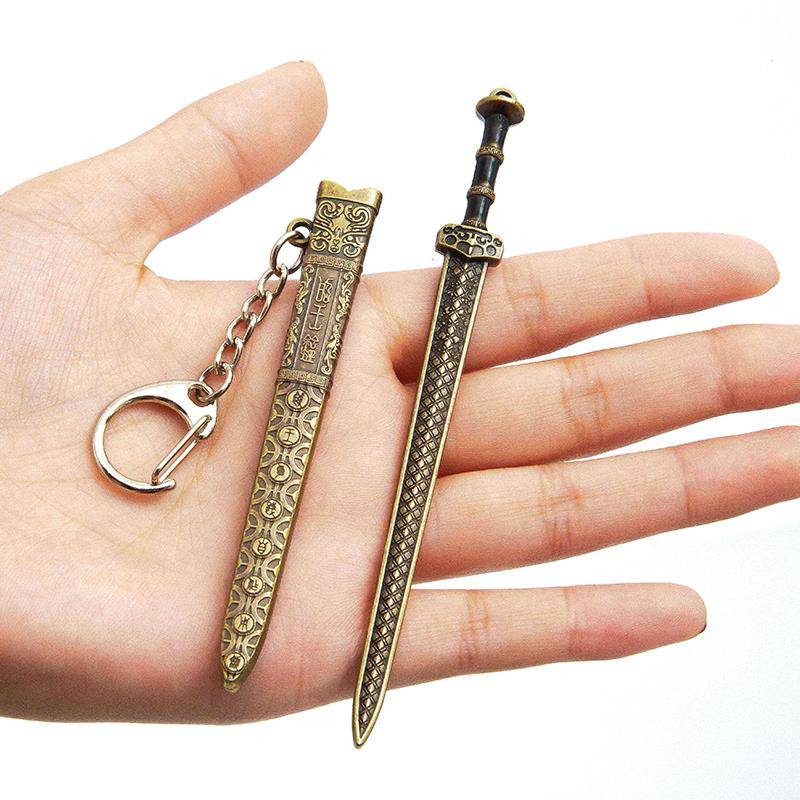 Sword Small Minister Tang Hengdao Yueyue King Sword Sword Sword Micro Sword Qin Shihuang Mini Sword Super Small