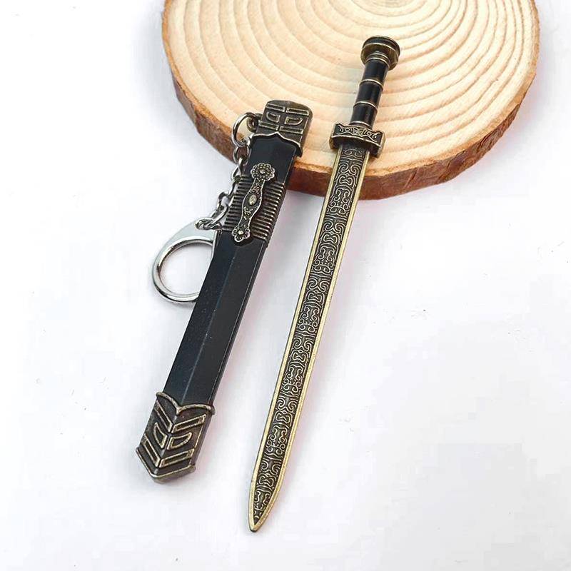 Sword Small Minister Tang Hengdao Yueyue King Sword Sword Sword Micro Sword Qin Shihuang Mini Sword Super Small