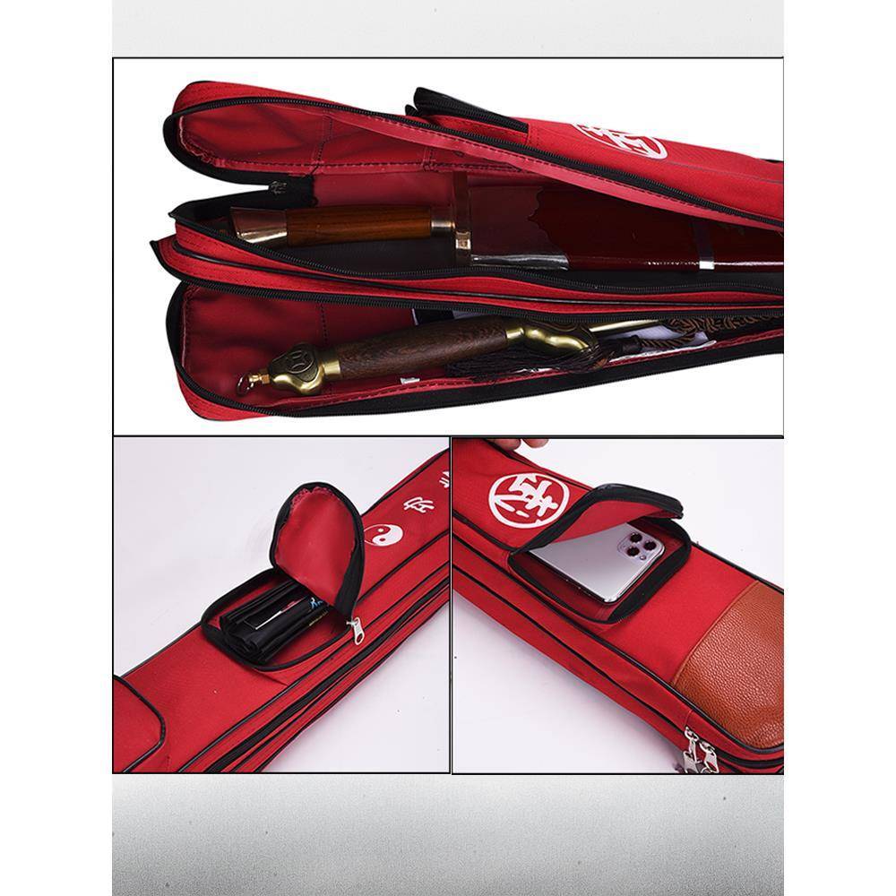 Brand Taiji Sword Bag Single -layer Double Sword Sword Sword Sword Sword Bag Oxford Bukit Bamboo Sword Ancient Wind Wind Sword Press