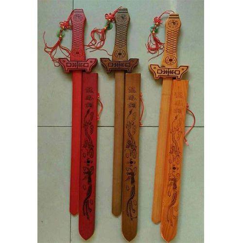 Colored phoenix sword