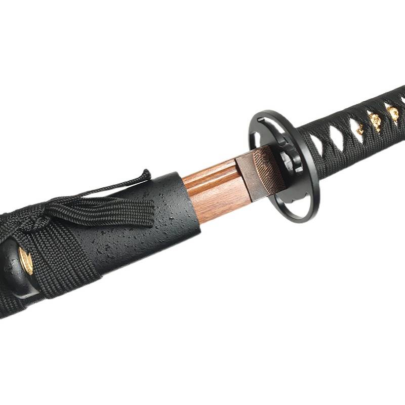 Wooden knife with sheath practicing Japanese samurai blade Mosuo, bamboo knife, adult training, anime prop and wooden knife