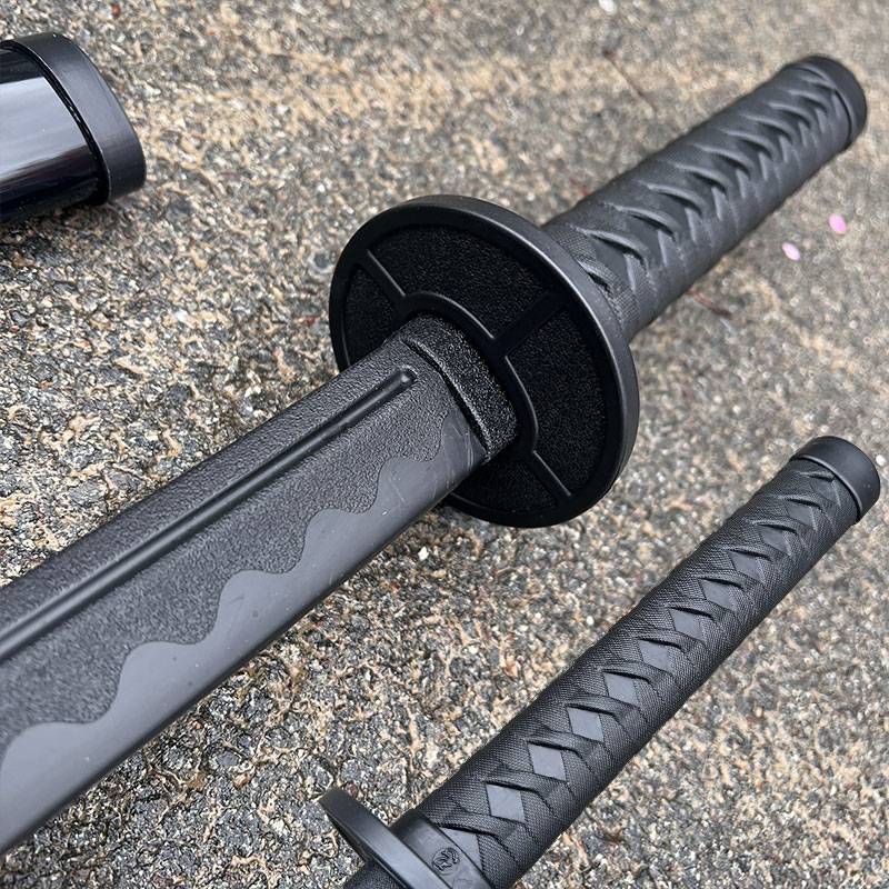 The United States with Sheath Hoster Sword Keeping Cold Plastic Steel Knife Samurai Practice Knife Knife Training