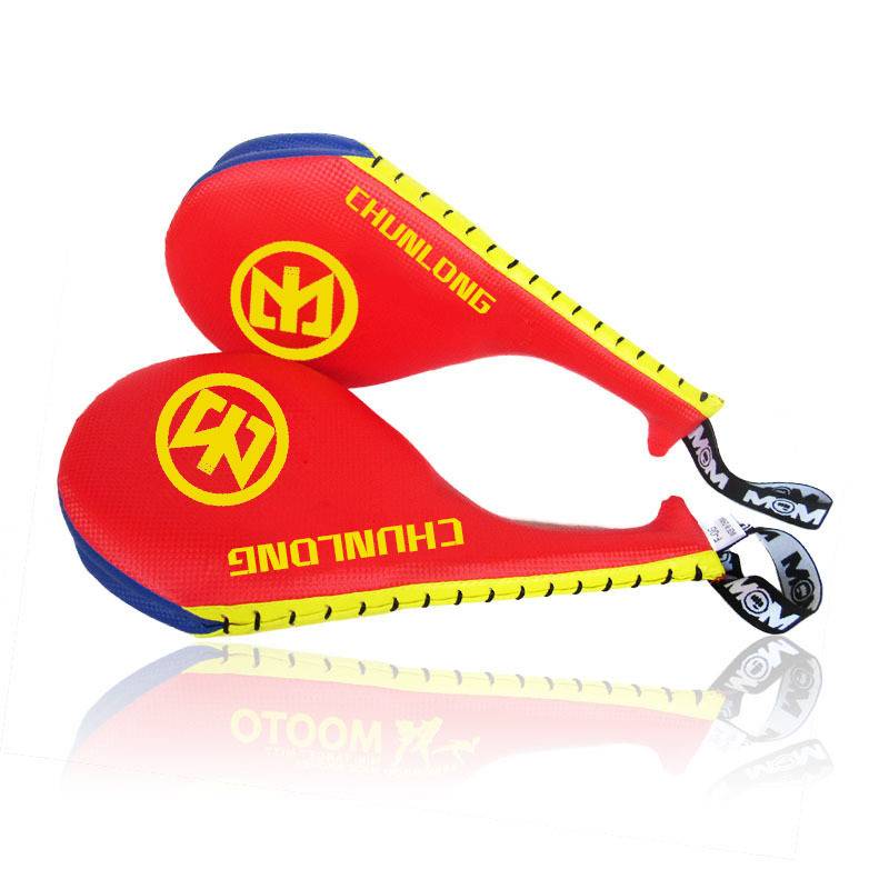 Taekwondo kick-off kid Taekwondo foot-scrap-scrap-scrap-scrambling double-leaf training kit for chicken-scrapers