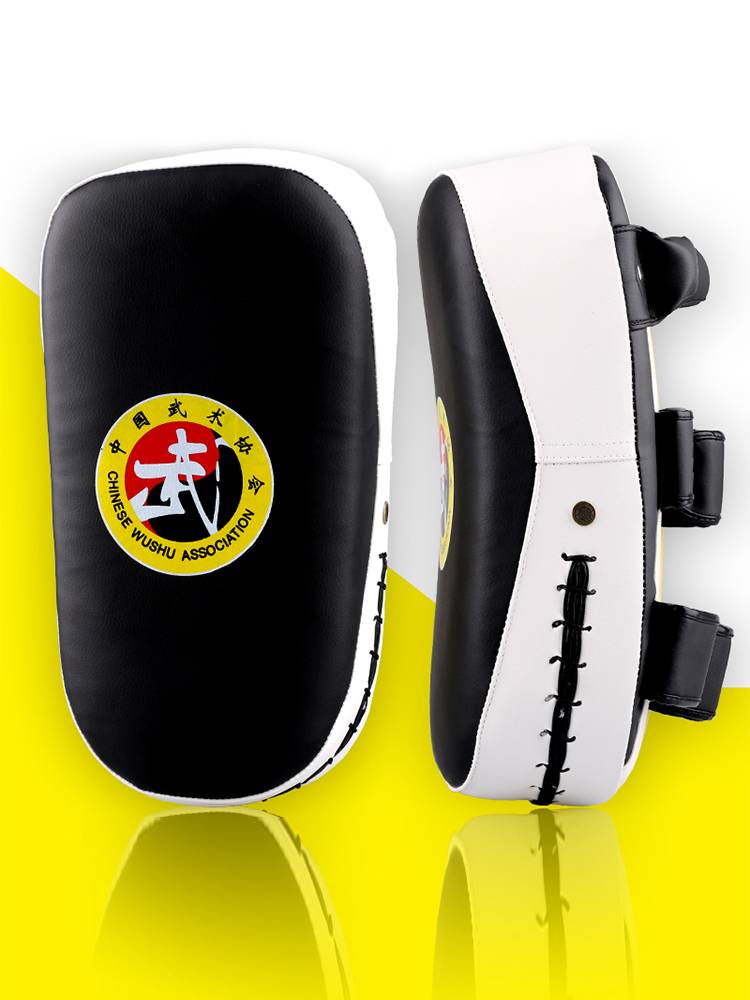 Professional Sanda Arc -shaped Boxing Boxing Muay Thai Foot Target Thicked Adult Children's Boxing target Taekwondo training target