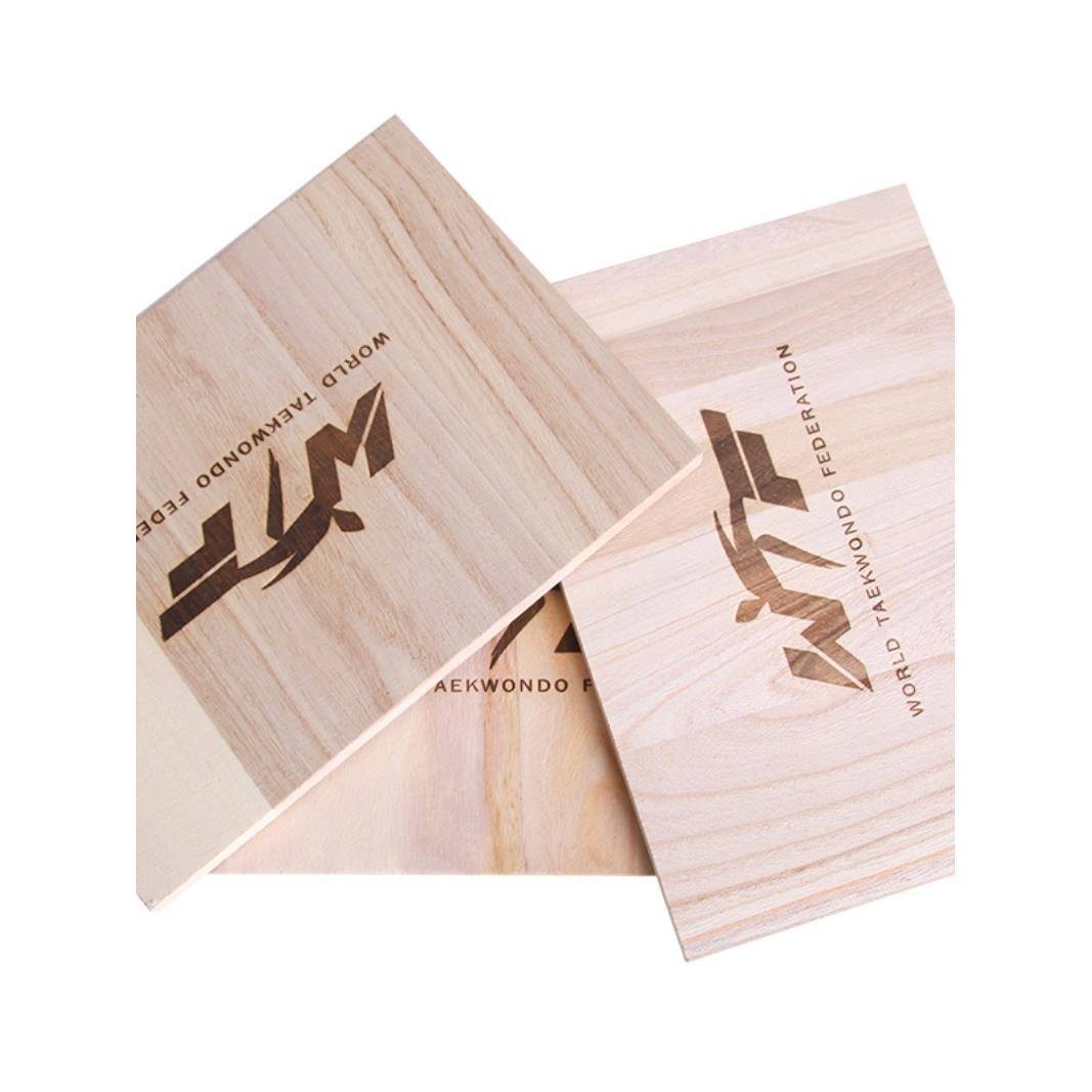 Taekwondo performances with board karate karate placards