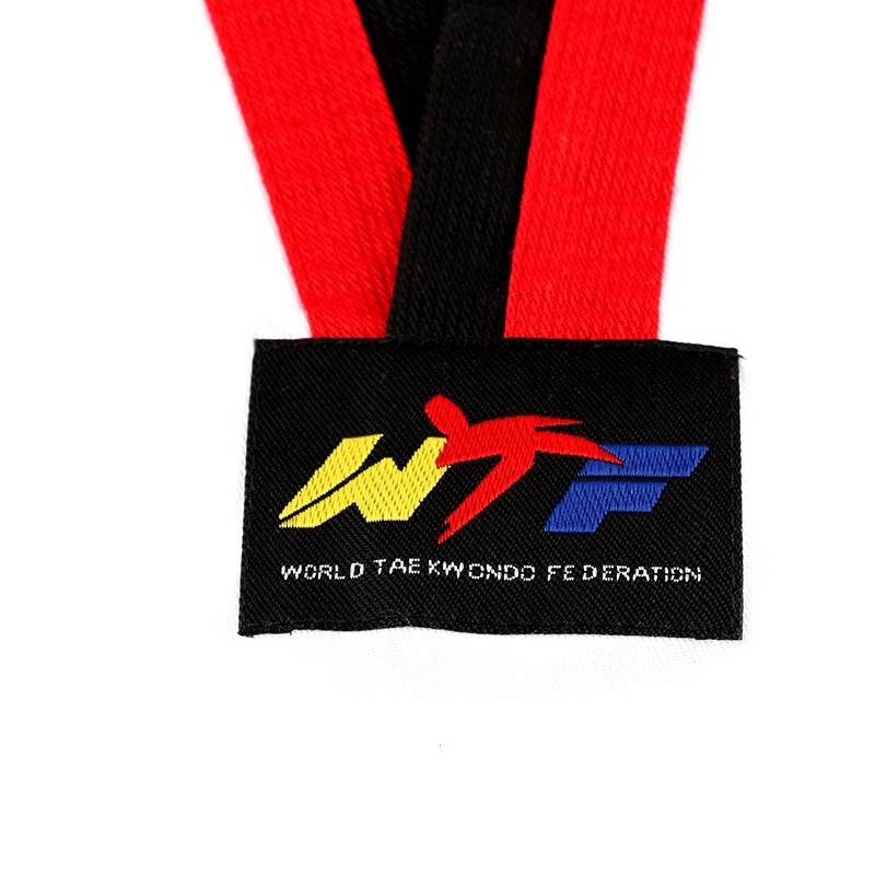 Pure cotton Taekwondo clothing, clothing, shoes, adult college students, child professional training beginners, primary school men and women long -sleeved customization