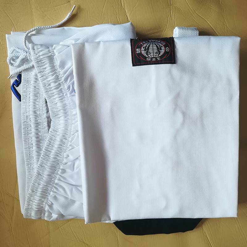 Processing Customized Taekwondo Tunnabs Embroidery Taoist Affairs Protective Ribbon Protective Adult Children's Coach Learning Services