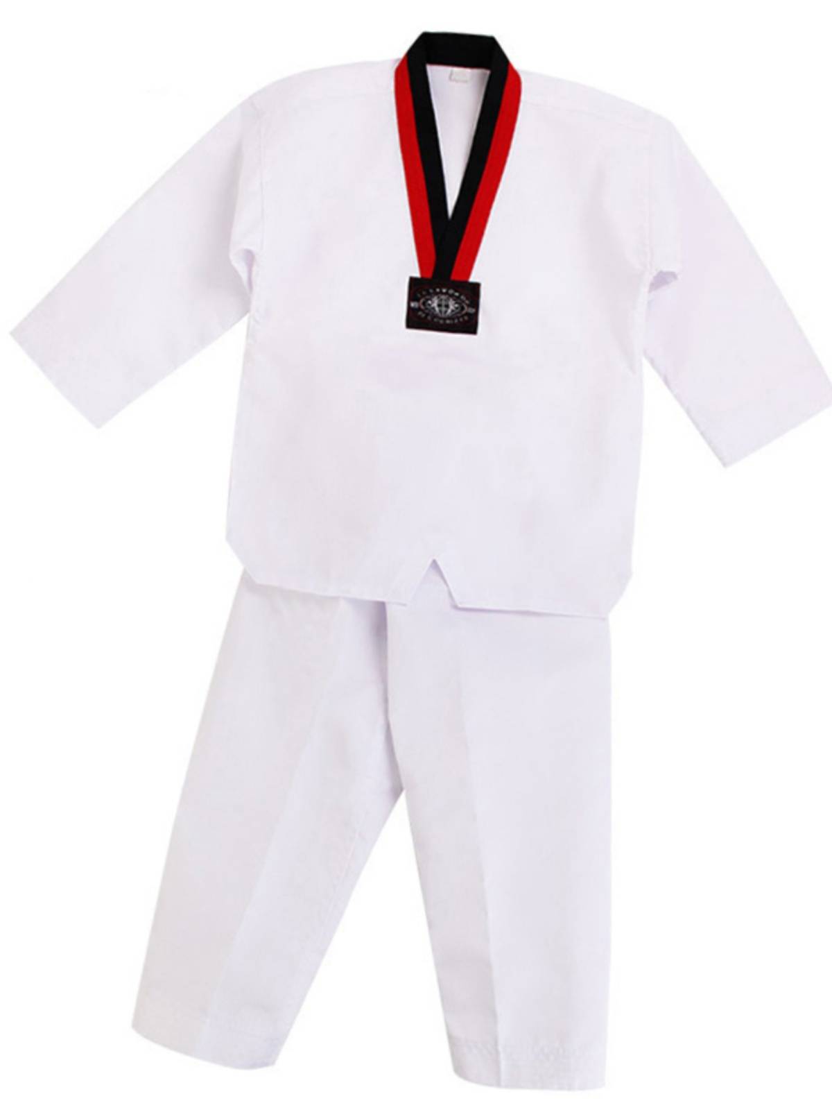 Taekwondo wears a child's thong-free summer cuffs for first-season training for male and female students