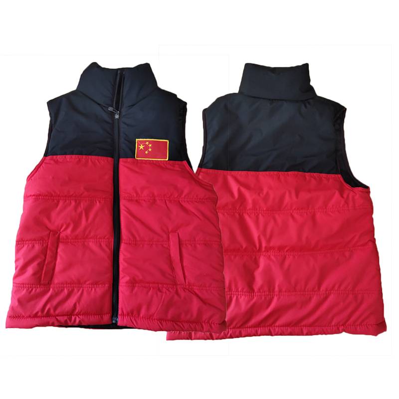 Tekwondo velvet tweezed horsepants, male and female child beginners training in tampons for winter