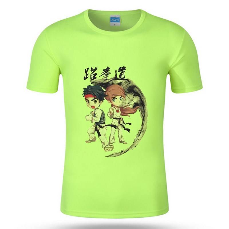 Taekwondo T-shirt custom-made short-sleeved, short-sleeved, t-shirt t-shirt-printed mail-order costumes