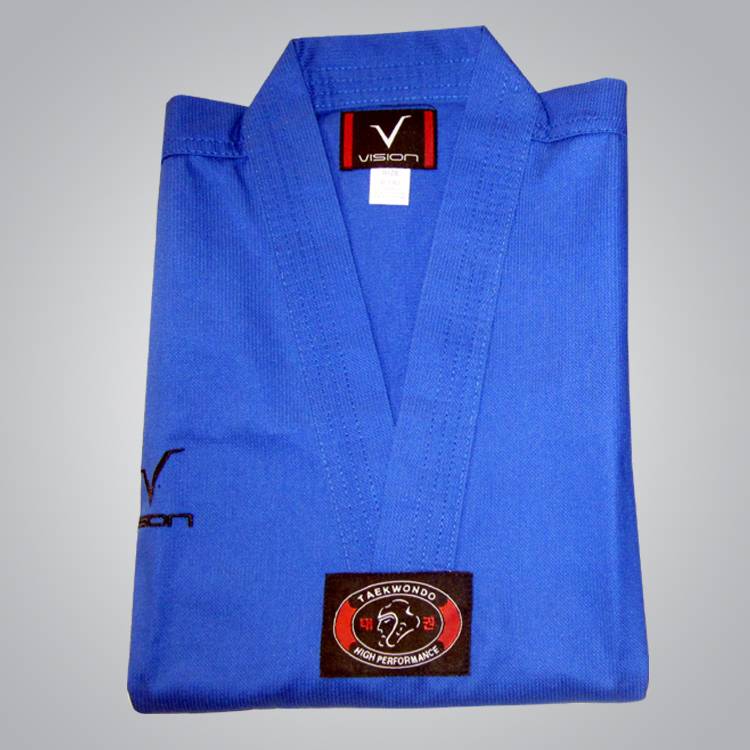 Free shipping Taekwondo Taoism Children's Adult Performance Coach Blue Taekwondo Taoism Clothing
