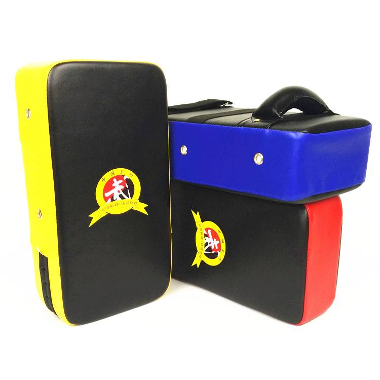  Taekwondo foot target boxing square foot target PU Sanda Fighting chest fighting board kick board double flying target Iranian target