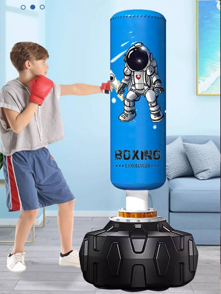 Children's boxing sandbags Sanjie family children Taekwondo training equipment Youth martial arts martial arts adult sandbag
