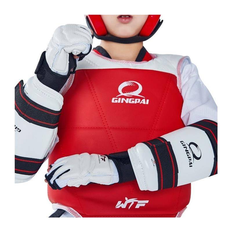 Competitive Taekwondo Protective Set Six or Eight -eight Sets Children's Real Training Protective Protective Race Genuine Taekwondo
