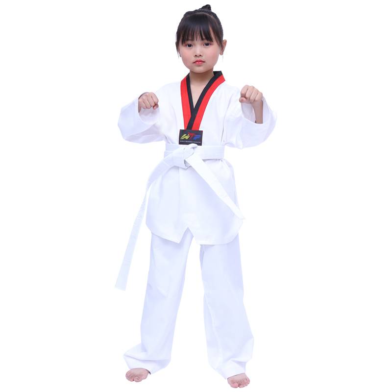 Tekwondo wears a child ' s thong-free thongs for the summer and winter adult male and female students customised for first-time dress training