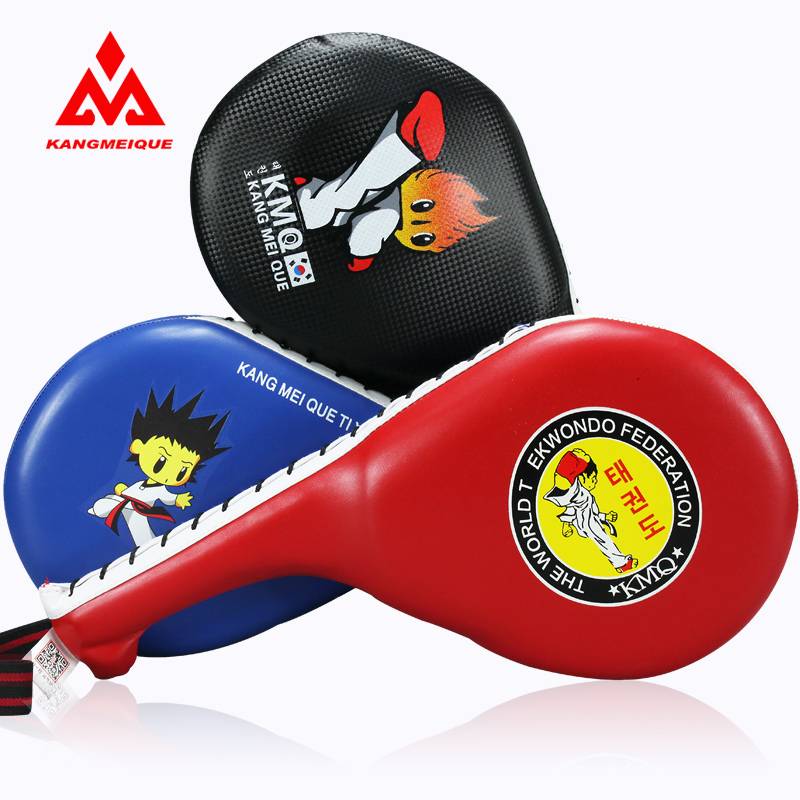 20 years of promoting Kangmeique adult children Taekwondo foot target training target chicken leg target double -leaf target kicking target