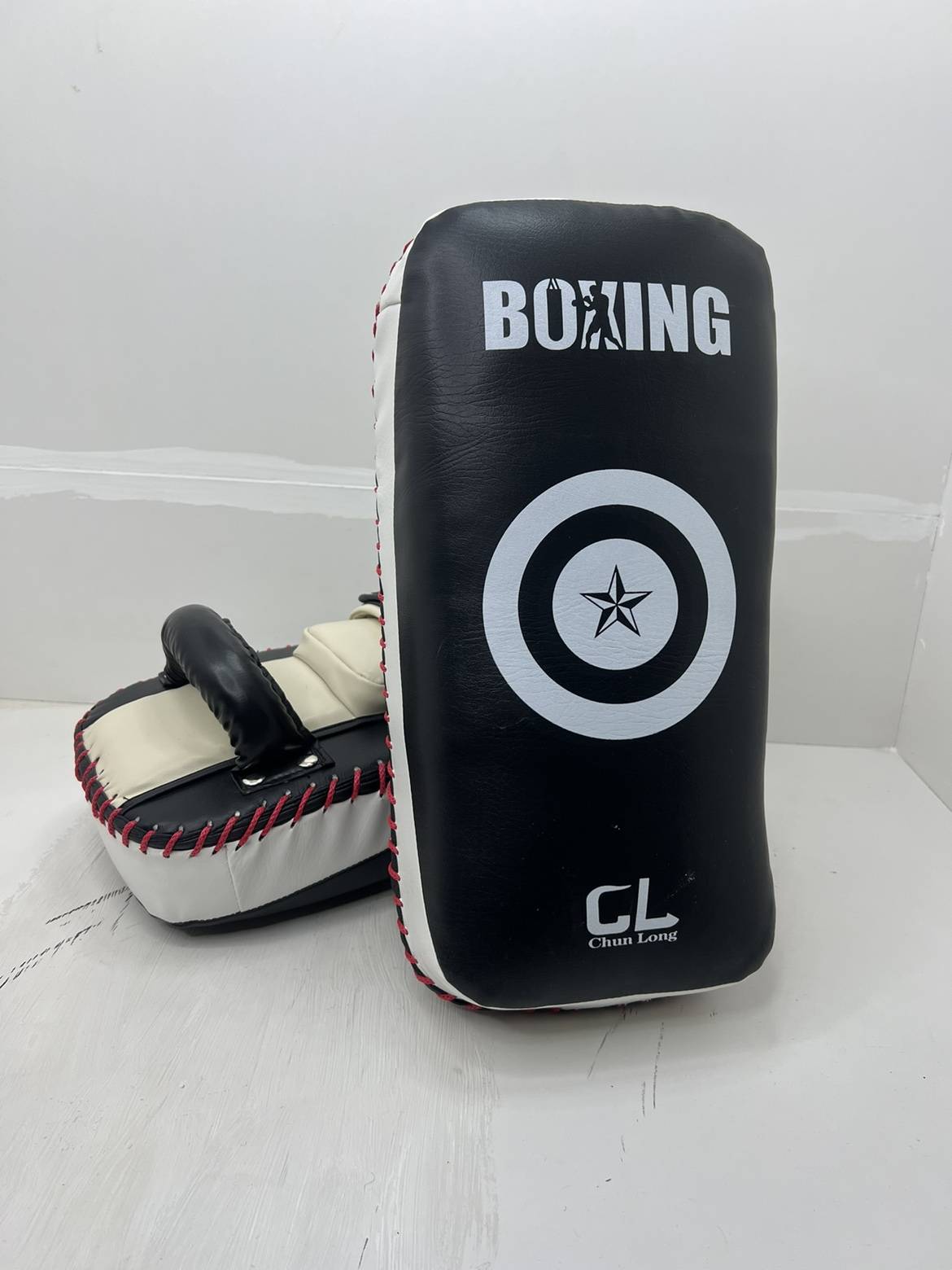 Chunlong Muay Thai Della boxing foot target thickened PU foot target Sanjue Thai taekwondo foot target boxing boxing target