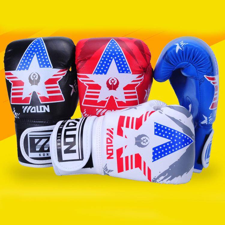 Children's boxing glove gloves, scattered gloves, sandwicked gloves Muay boxing training Taekwondo gloves