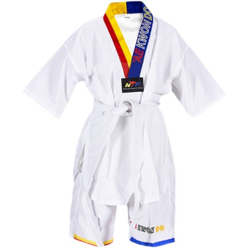 Taekwondo wears a full set of taekwondo clothes for young adults in short-sleeved short sleeves for children in summer clothes